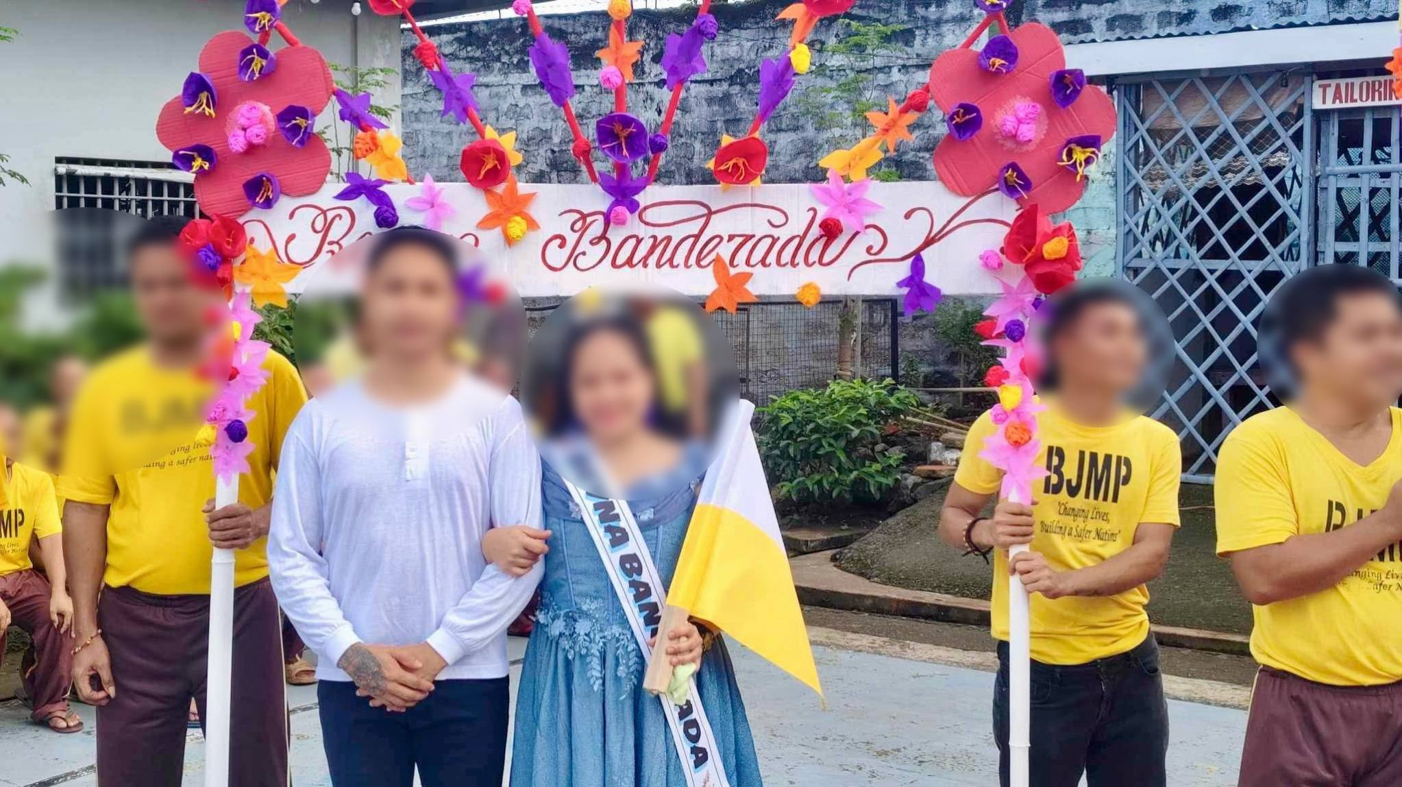 Mga PDLs, nagsagawa ng Santa Cruzan sa Puerto Princesa City Jail