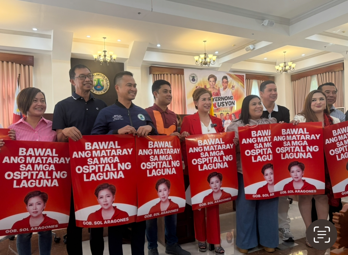Laguna Governor Sol Aragones Bans Rude Behavior in Public Hospitals